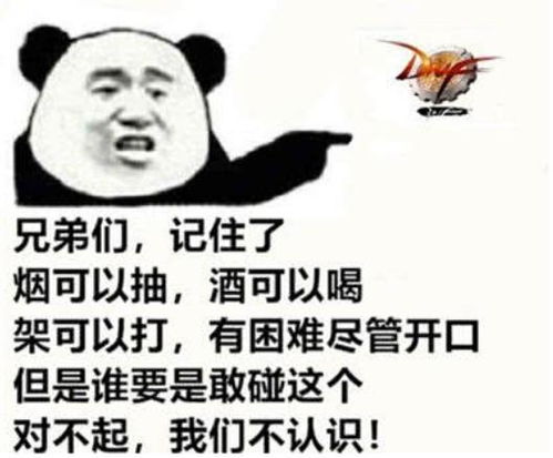 地下城与勇士沙雕表情包没穿西装还想打团top2仗剑走天涯