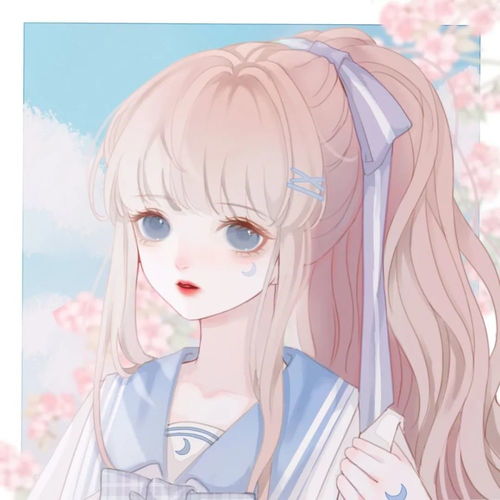  女生头像︱手绘头像4