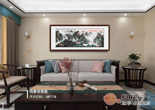  家里沙发墙挂画务必牢记的四点讲究,看你家挂对了吗