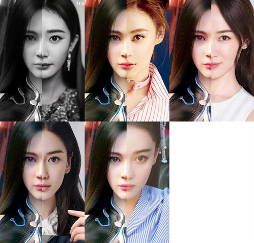  ai美女撞脸整个娱乐圈,果然长得好看的人都相似