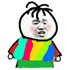  抖音彩色小人吃屎表情包大全