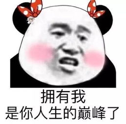  土话表情包拥有我,是你人生的巅峰了