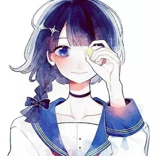 头像女生唯美可爱动漫女