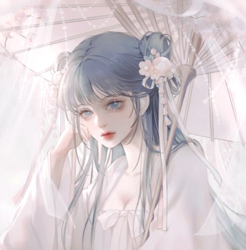  动漫女生头像精美绝伦的古风女生头像