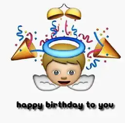  emoji生日快乐表情包大全祝你生日快乐happybirthda