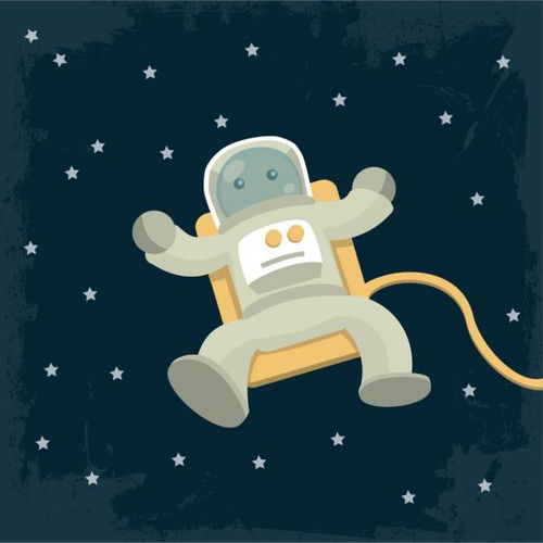 太空人高清微信头像