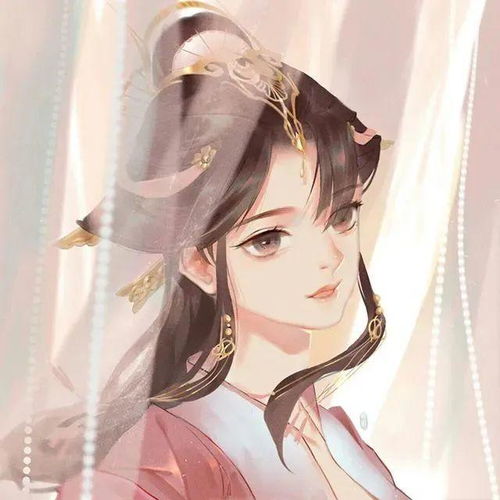  仙气古风动漫头像女公主的梦境,藏着星星湖泊一片森林