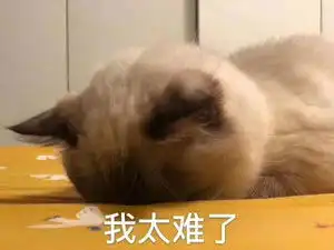 我太难了表情图片带字