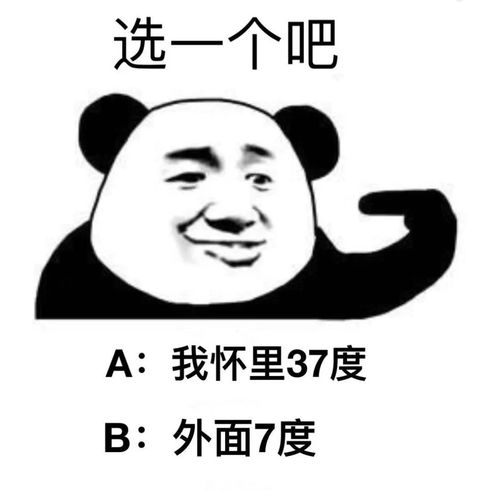  熊猫头表情包我的家庭条件根本支持不了我过冬