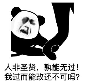  熊猫头王思聪语录表情包