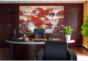  中国风水画海纳百川鸿运当头招财聚宝背景墙图片设计素材高清psd模板下载285.17mb中式电视背景墙大全