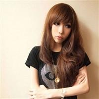  求长卷发类型女头像,