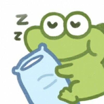  抹茶绿动画小鳄鱼头像