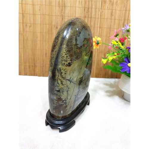  包邮富贵石国画石奇石原石观赏石家居石头摆件精品风水镇宅礼品