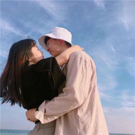  情侣头像男左女右男神女神么么哒