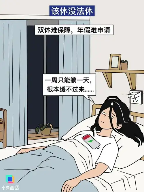  央视网该休没法休隐形加班多,让上班人好好休息到底难在哪