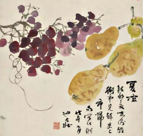  近现代名家张大壮花鸟画作品欣赏附常用印鉴