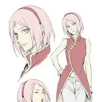  火影小南头像高清q版