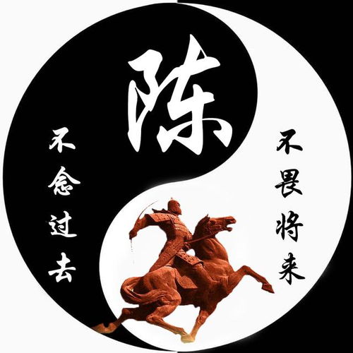  黑白武林,八卦太极,13张简约中国风姓氏头像打包送给你