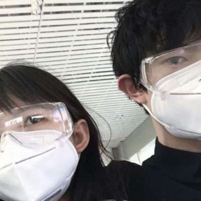  情侣头像多为头盔等鹤白.拿图点情侣头像我要个性网