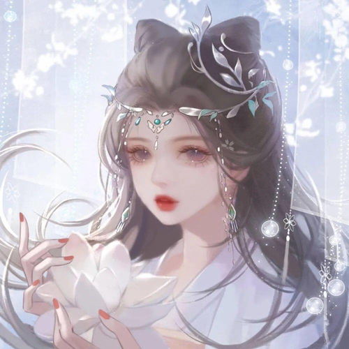 卡通女生头像古风
