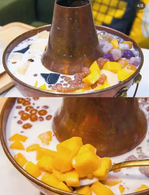  奶茶火锅仙草火锅寿司火锅这款奇葩火锅,黑暗到爆炸