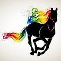 奔跑的骏马微信头像微信头像图片大全
