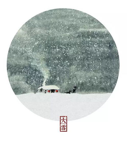  国画二十四节气,美