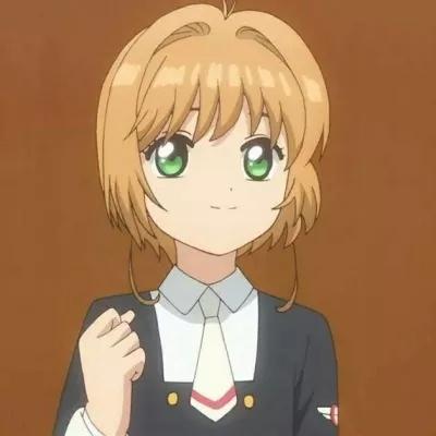  动漫头像魔卡少女樱