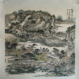 山水画头像微信头像大竹