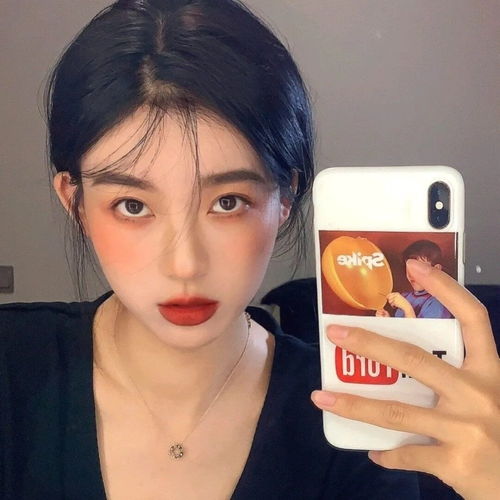  ins笑容甜美阳光女头
