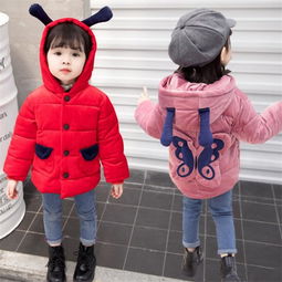  文亦宝贝女宝宝棉衣0外套12岁3冬4新款韩版棉袄潮公主冬季棉服小童女冬装蜜芽