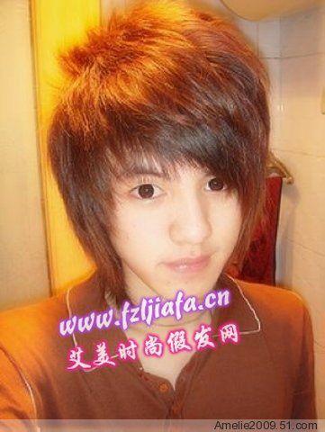 瓜子脸男生适合做什么发型