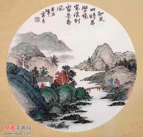  浅谈霖青山水画中的诗意与禅意
