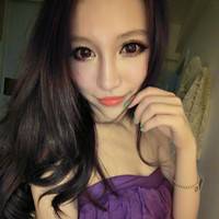  多余的虚伪残缺的笑容女生头像