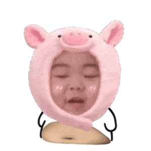  可爱的拍肚子表情包,太可爱了