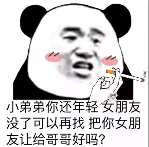  熊猫头表情包i我该硬什么来见你
