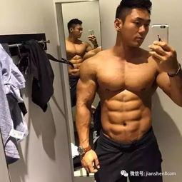  谁说亚洲没有肌肉男,他们简直帅惨了