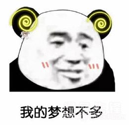  我的梦想不多表情包我的梦想不多熊猫头表情图片v1.0