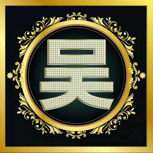  3d立体姓氏微信头像