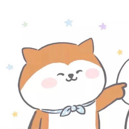 小萌狼嗷呜表情包头像