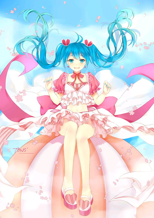  初音未来二次元美图壁纸最美不过公主殿下