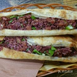  驴肉火烧广开中街店的驴肉火烧好不好吃用户评价口味怎么样天津美食驴肉火烧实拍图片大众点评
