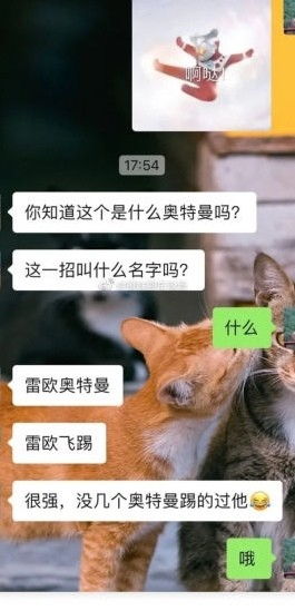  给男朋友发奥特曼表情包他会有什么样的反应哈哈哈