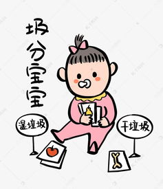  圾分宝宝搞笑表情包素材图片免费下载千库网