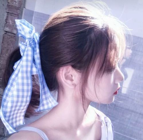  ins蓝色系女头