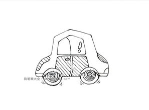  8张简单的交通工具简笔画图片