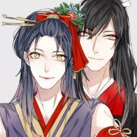  动漫情侣头像一男一女高冷的,我不需要你,但是我真的很在乎你