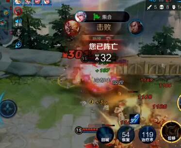  梦泪又开始做起了老本行,带领队友一起无兵线快乐拆家