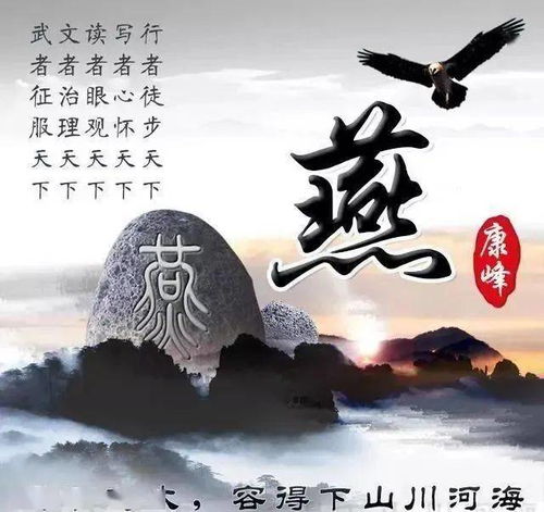  你的微信头像该换了,水墨中国风雄鹰展翅姓氏头像,助你大展宏图
